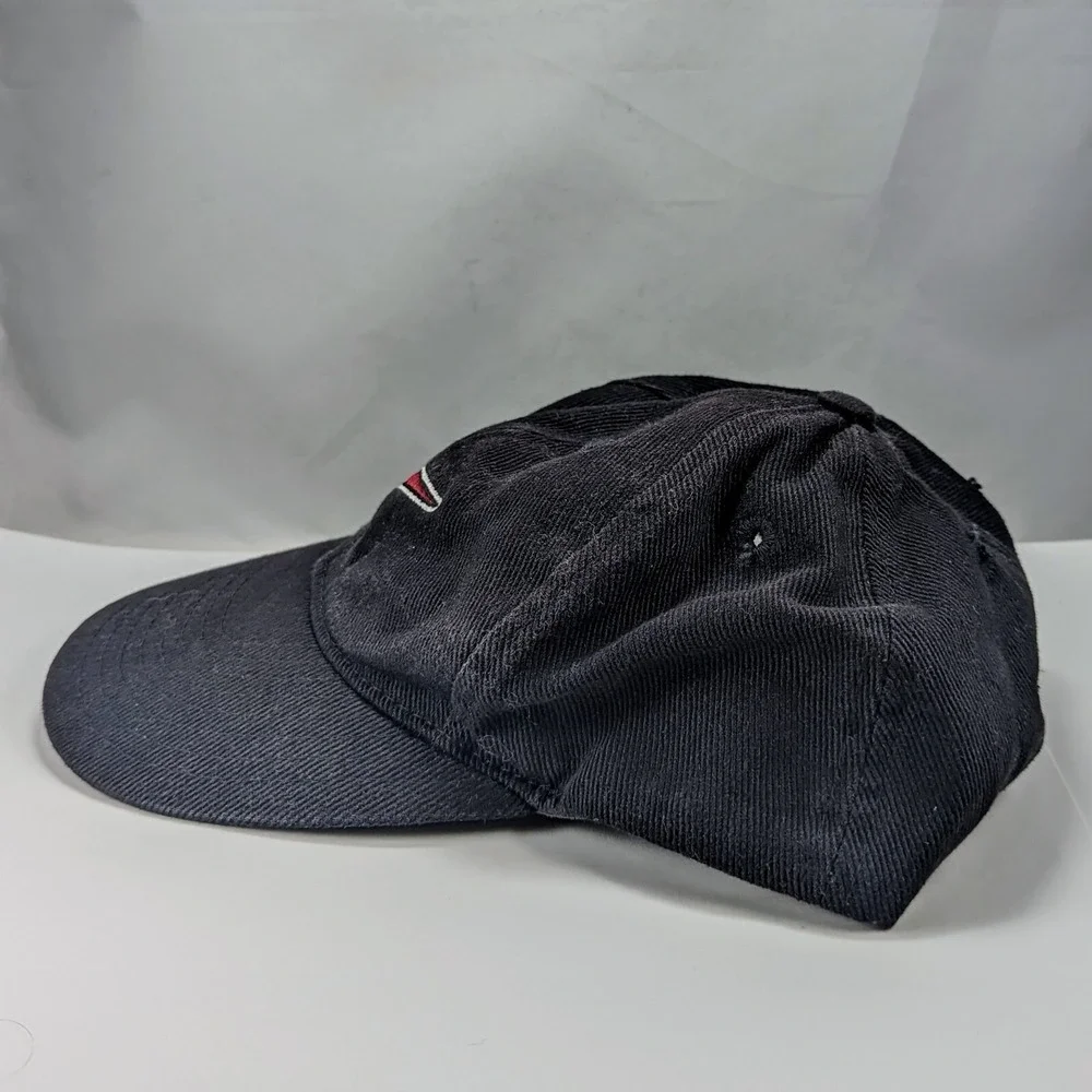 Nike Black Youth‎ Boys Snapback Hat Cap Swoosh Logo Vintage 90s